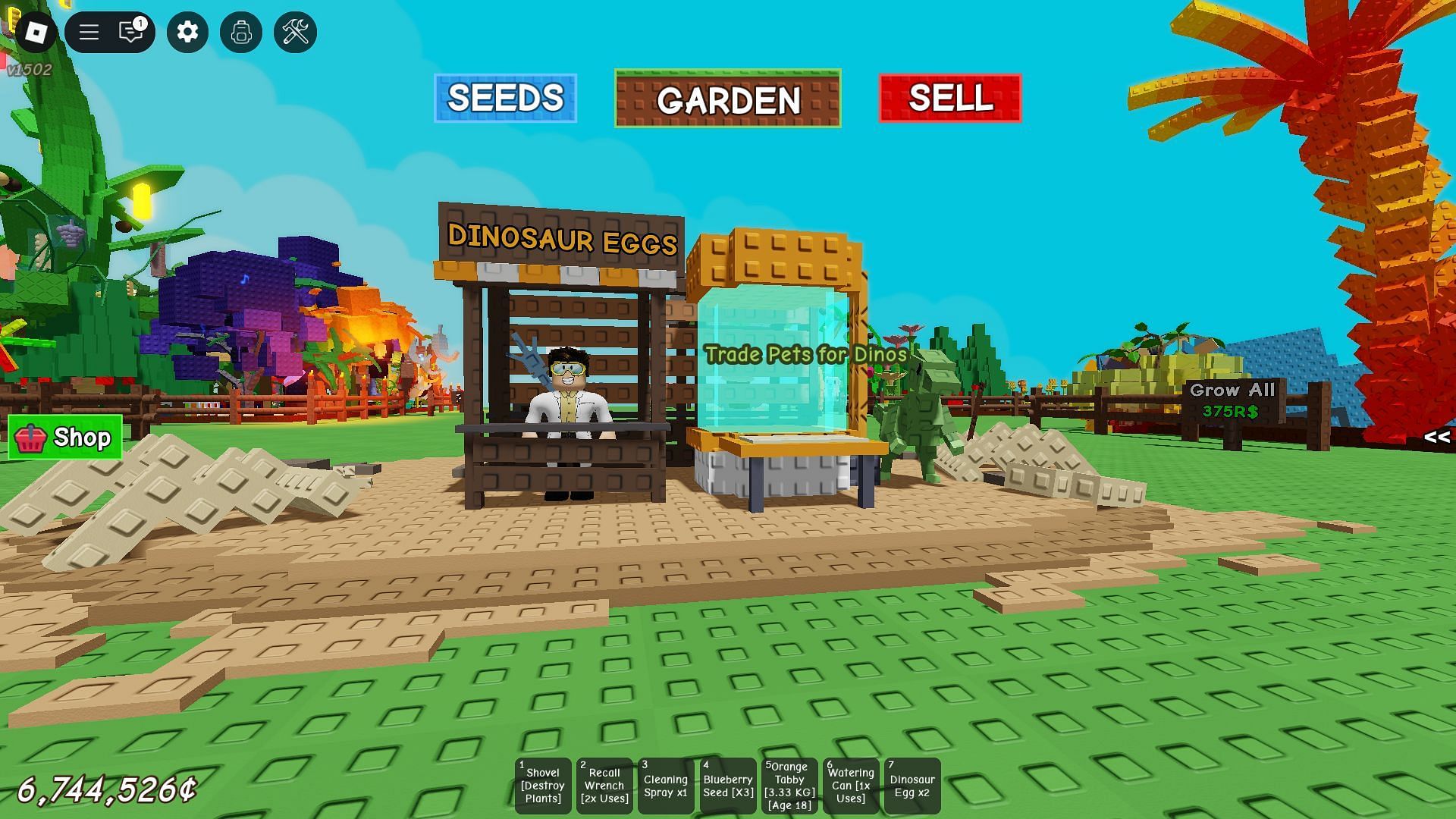 The Prehistoric Event station (Image via Roblox)